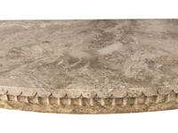 An English Painted Marble-Top Console Table