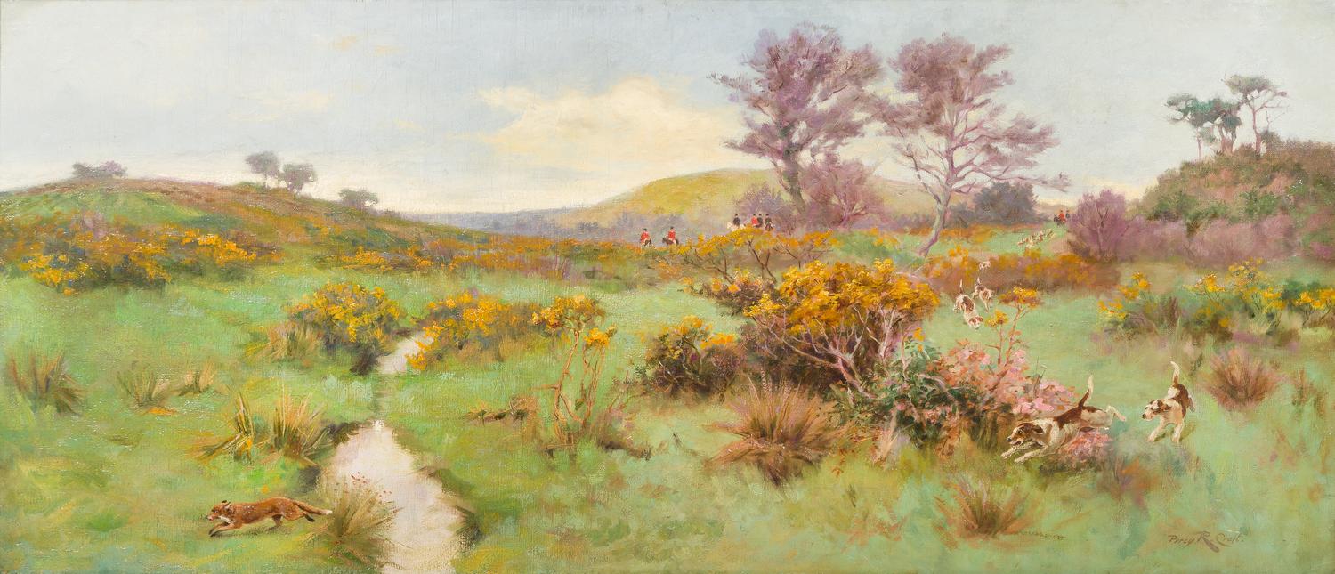 Percy Robert Craft, (British, 1856-1934), The Fox Hunt