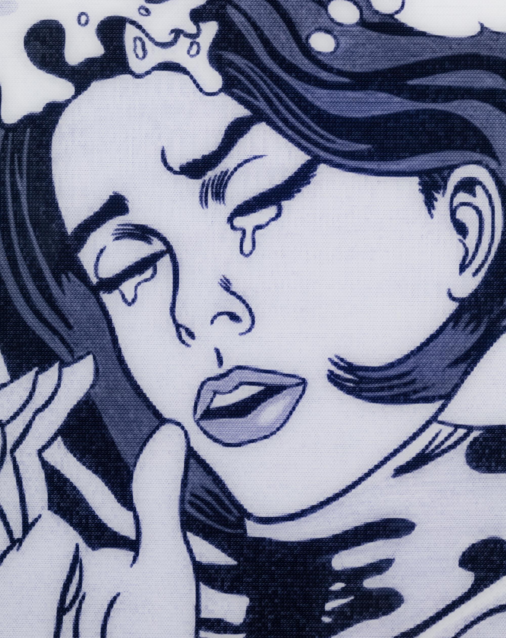 Alex Guofeng Cao (born 1969) I Care, After Lichtenstein, 2012