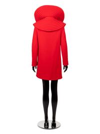 Pierre Cardin Red Wool Coat, 1960s