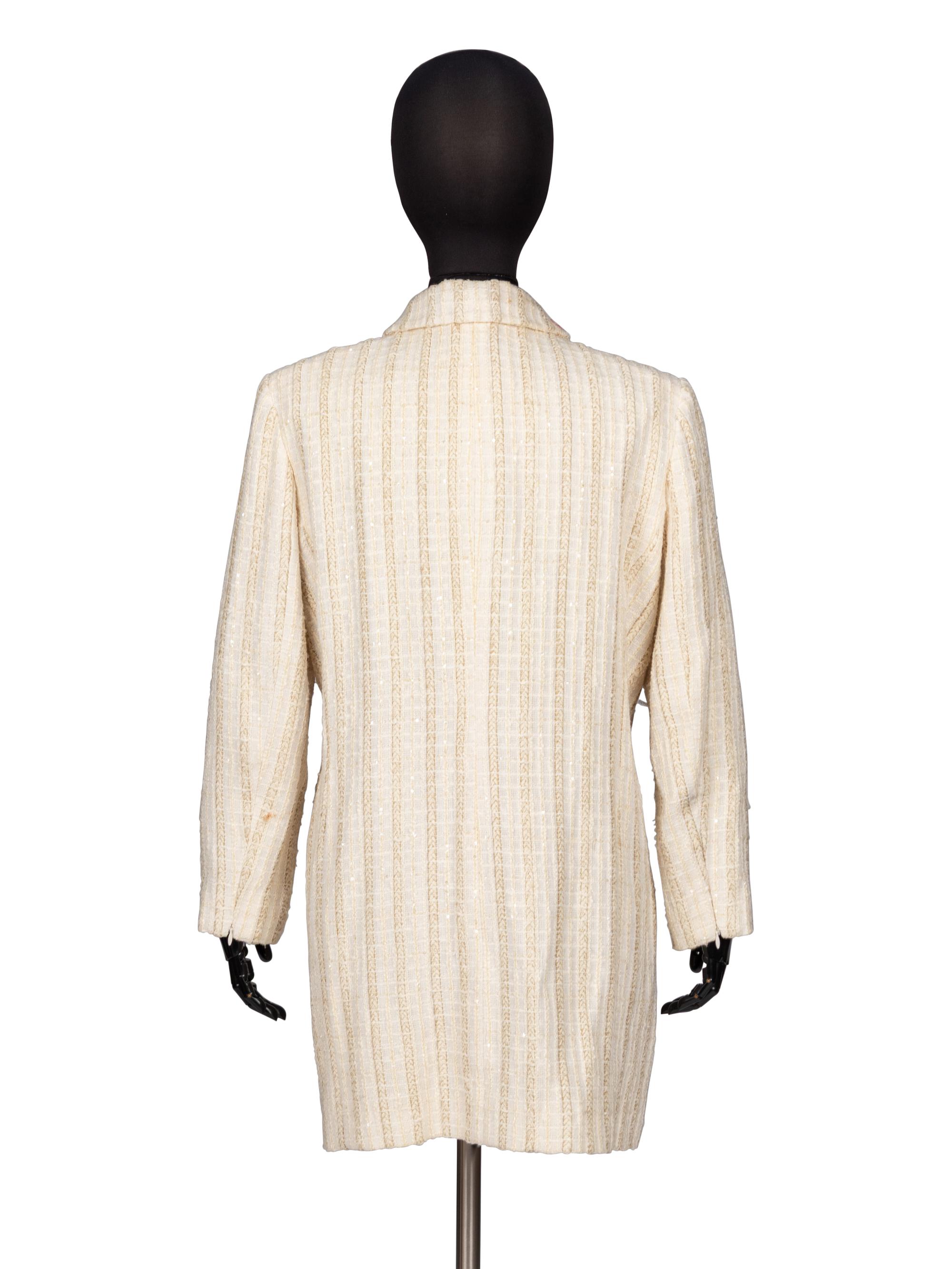 Chanel, Three-Quarter Tweed Jacket