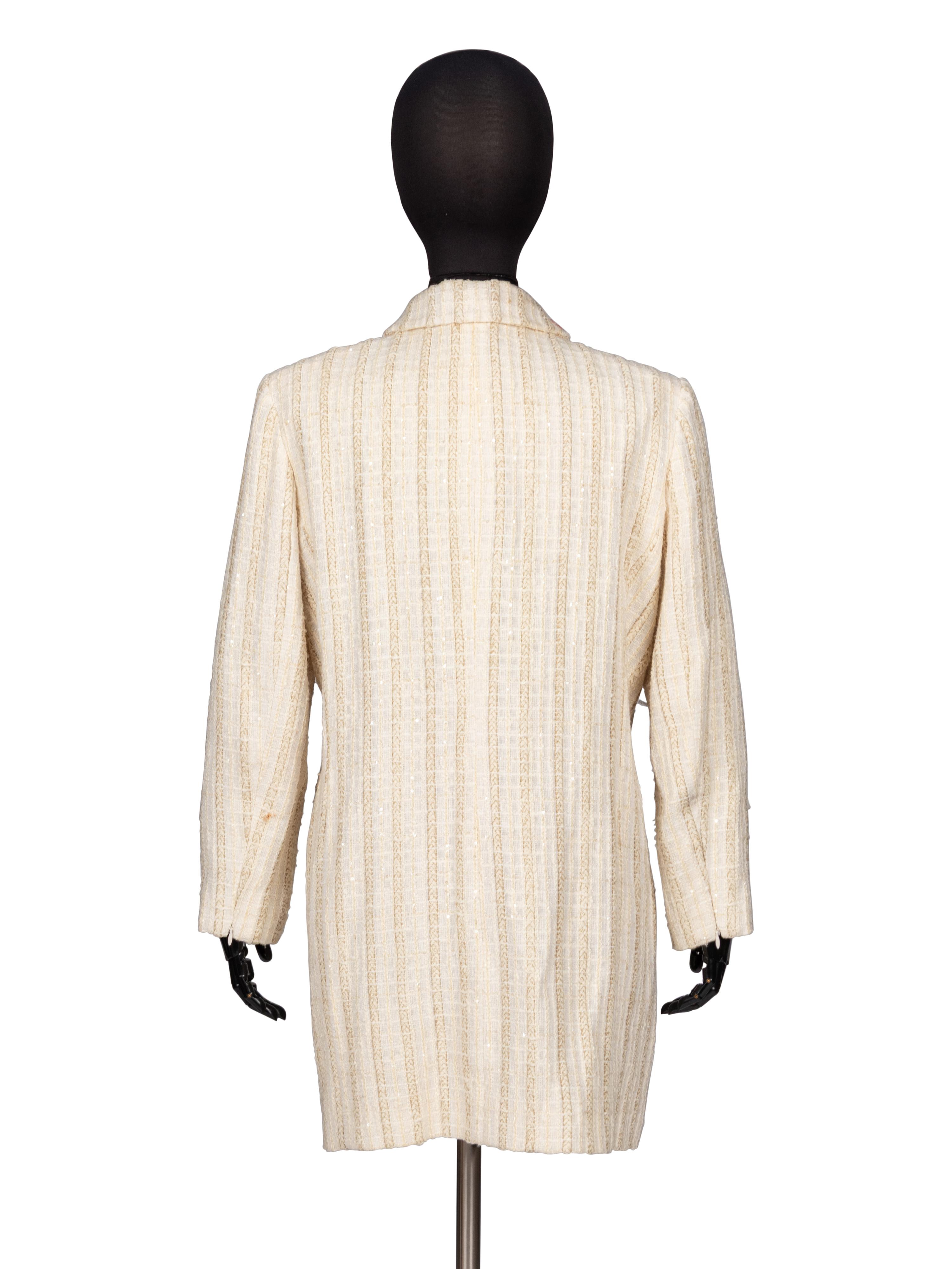 Chanel, Three-Quarter Tweed Jacket