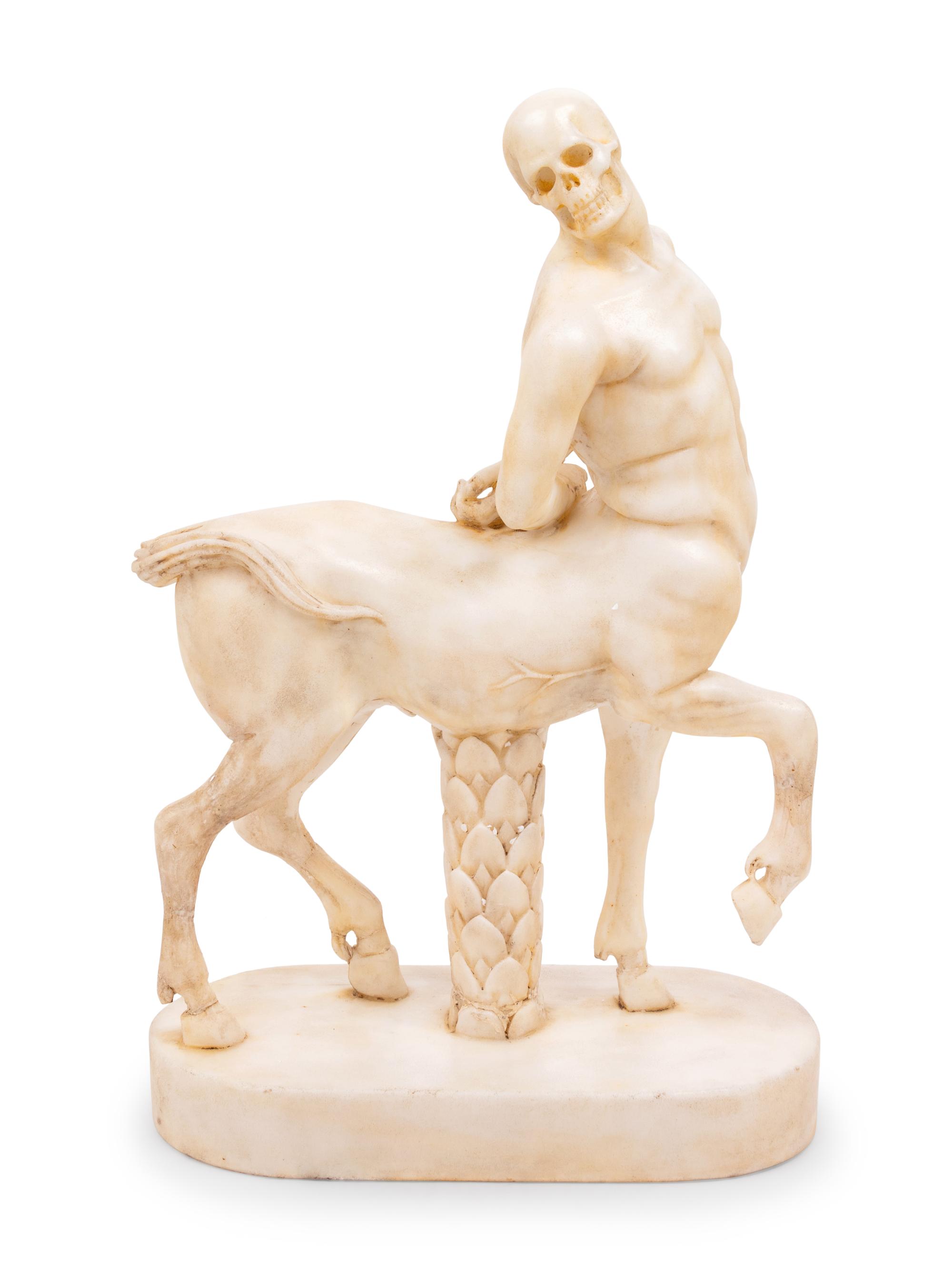 An Italian Marble Centaur of Vanitas