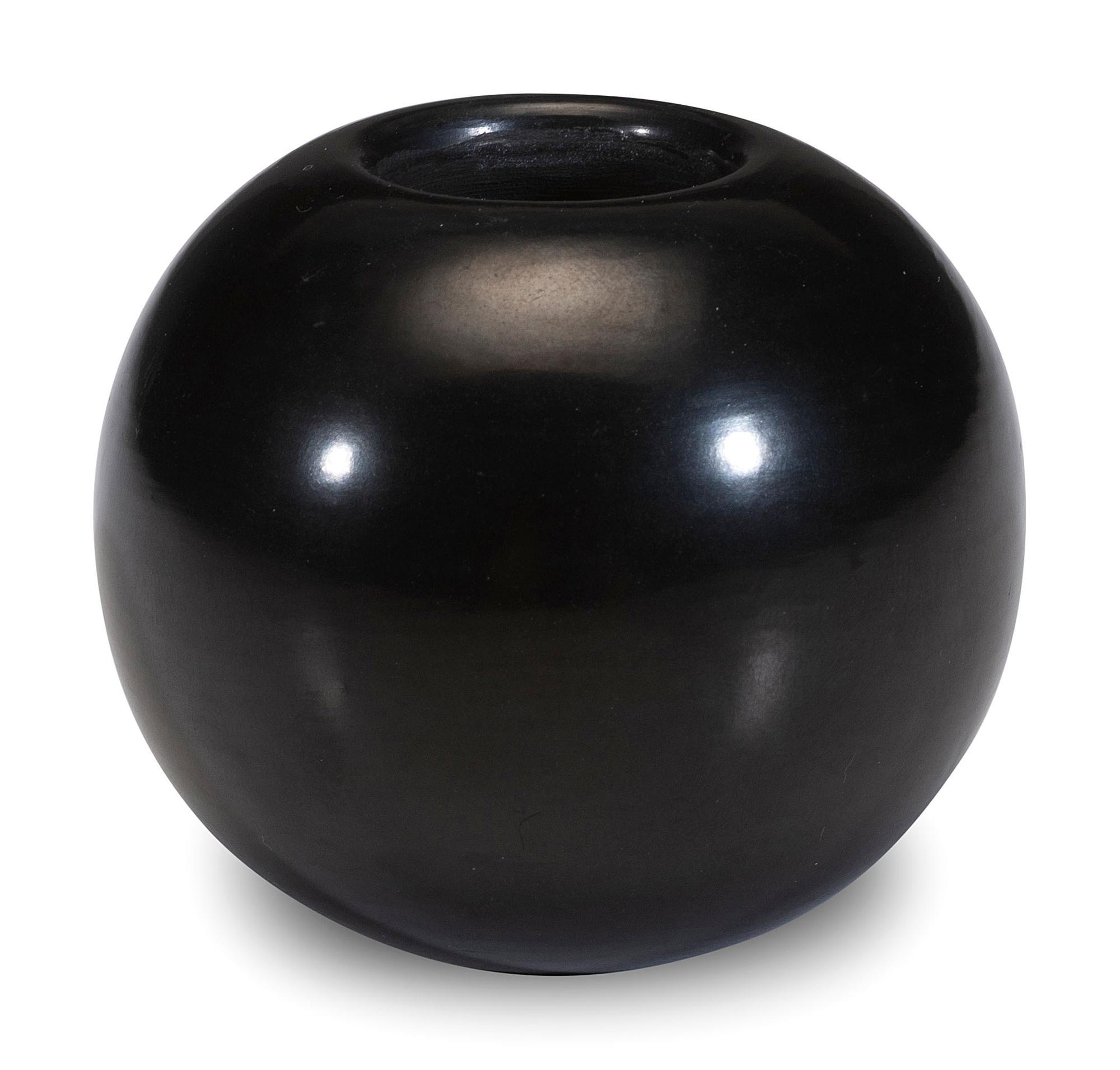 Blackware Pottery Jar, 1956-1965