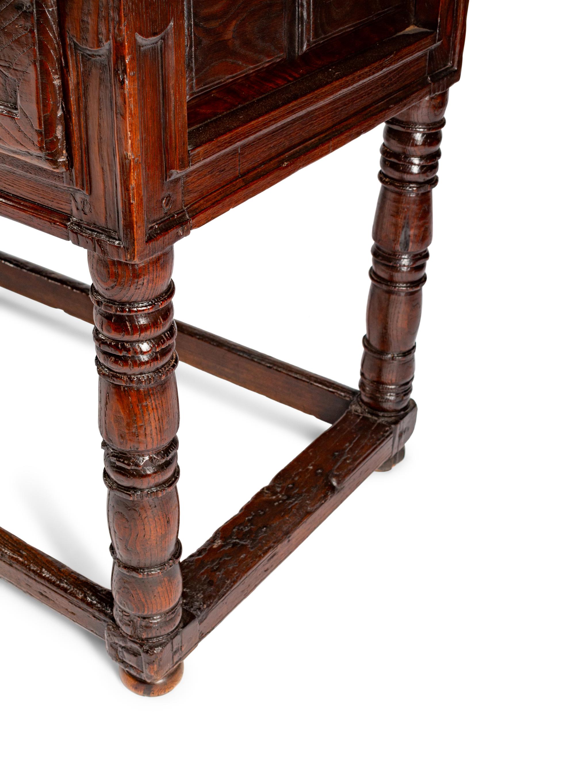 A Spanish Baroque Carved Walnut Refectory Table