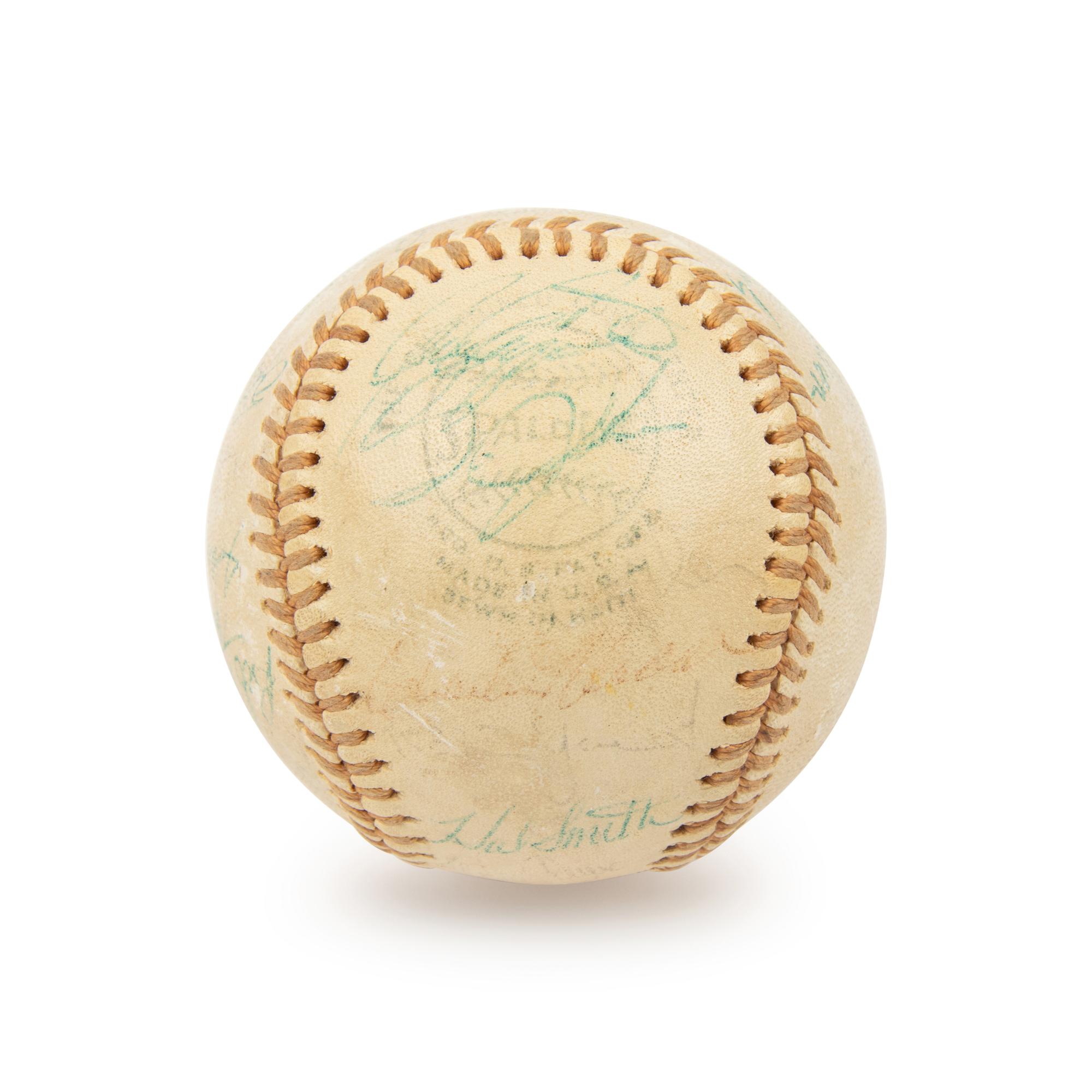 A Collection of Milwaukee Signed Autograph Baseballs Including Hank Aaron (Beckett Authentication Services)
