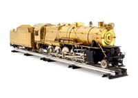 A KTM Brass O-Gauge 2-10-0 Locomotive and Tender