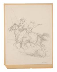 Cowboys Riding