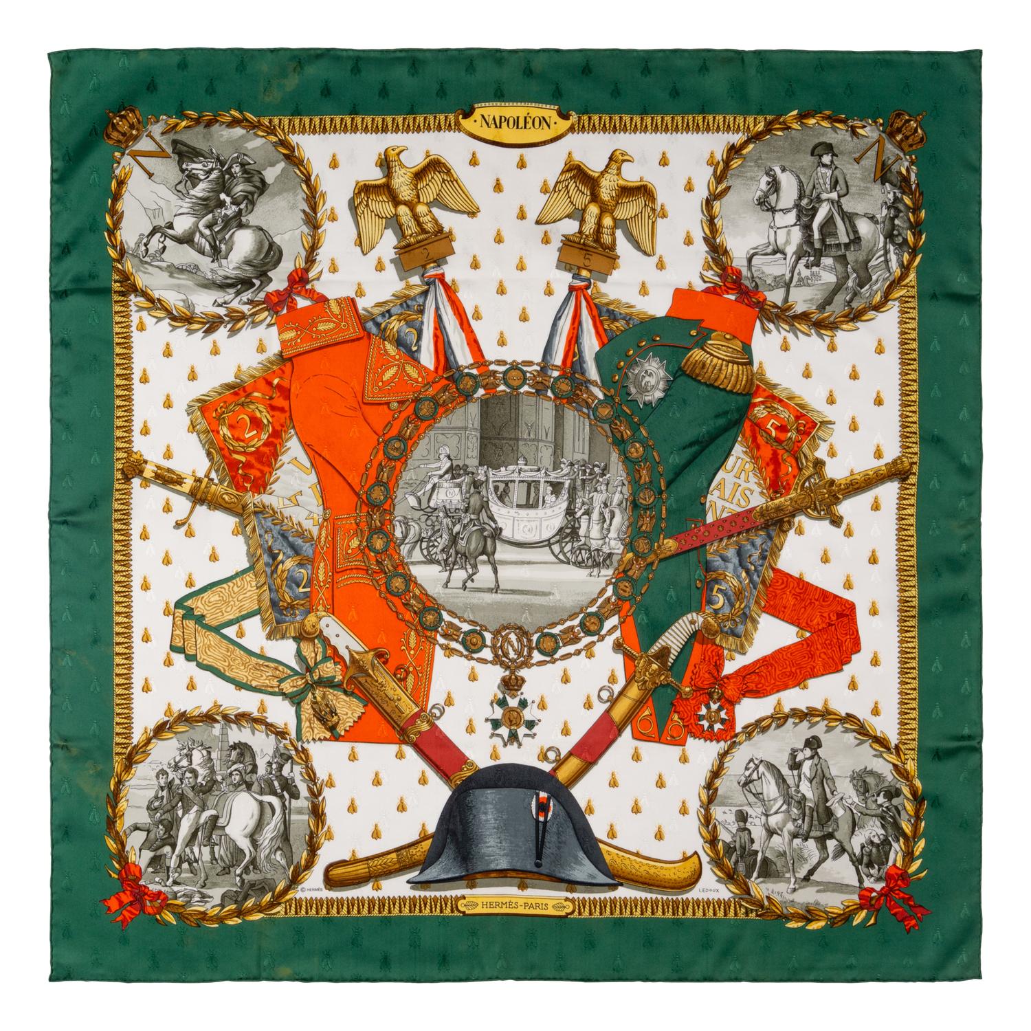 A Group of Three Hermès Scarves