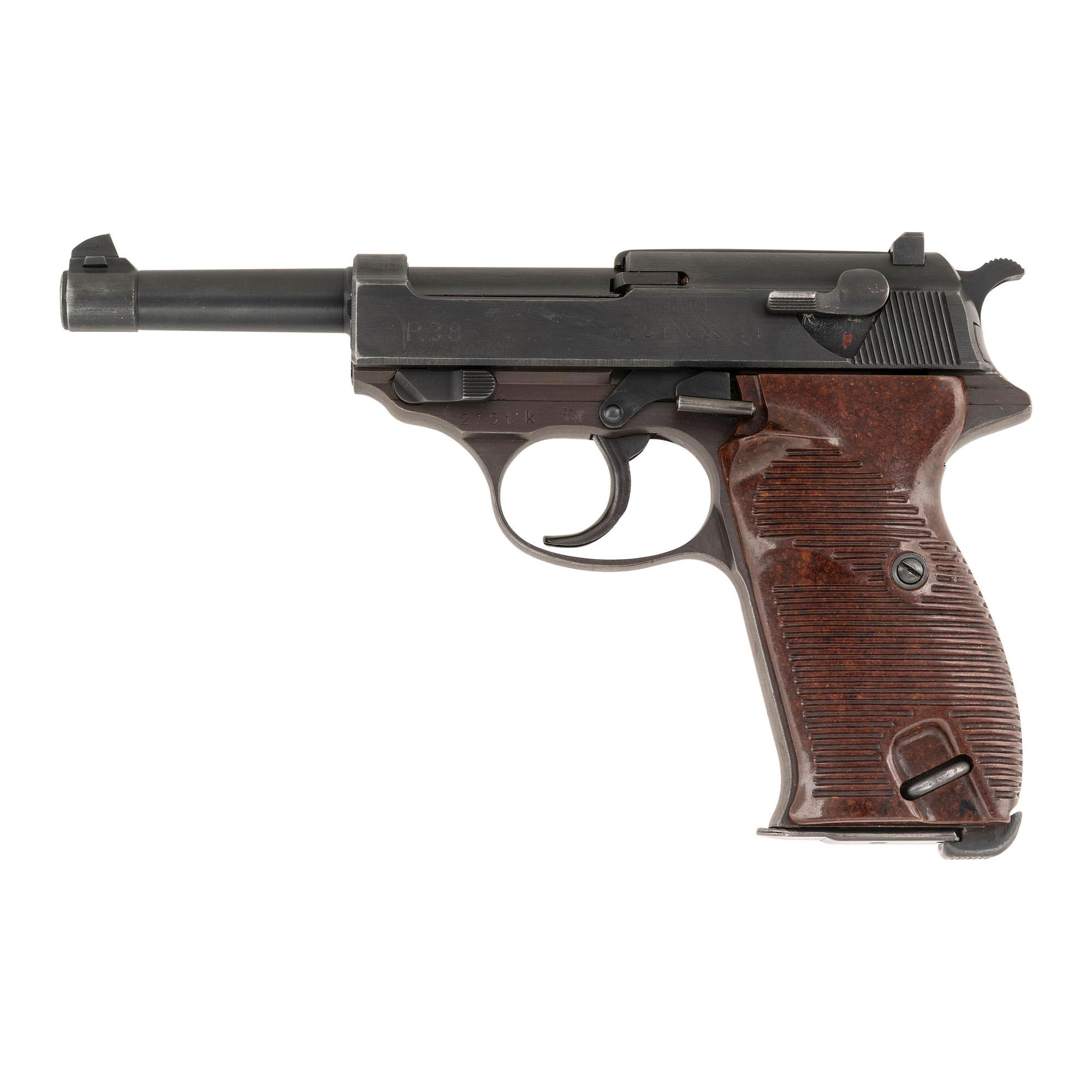 **Walther AC44 Code P.38 Pistol with Holster