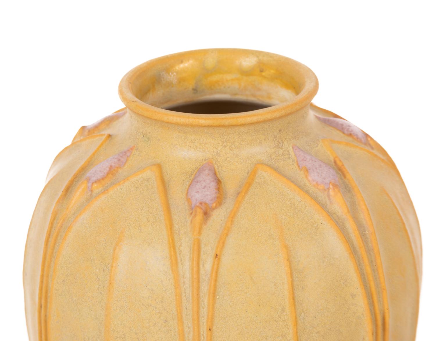Two The Arts & Clay Company Pottery Vases
