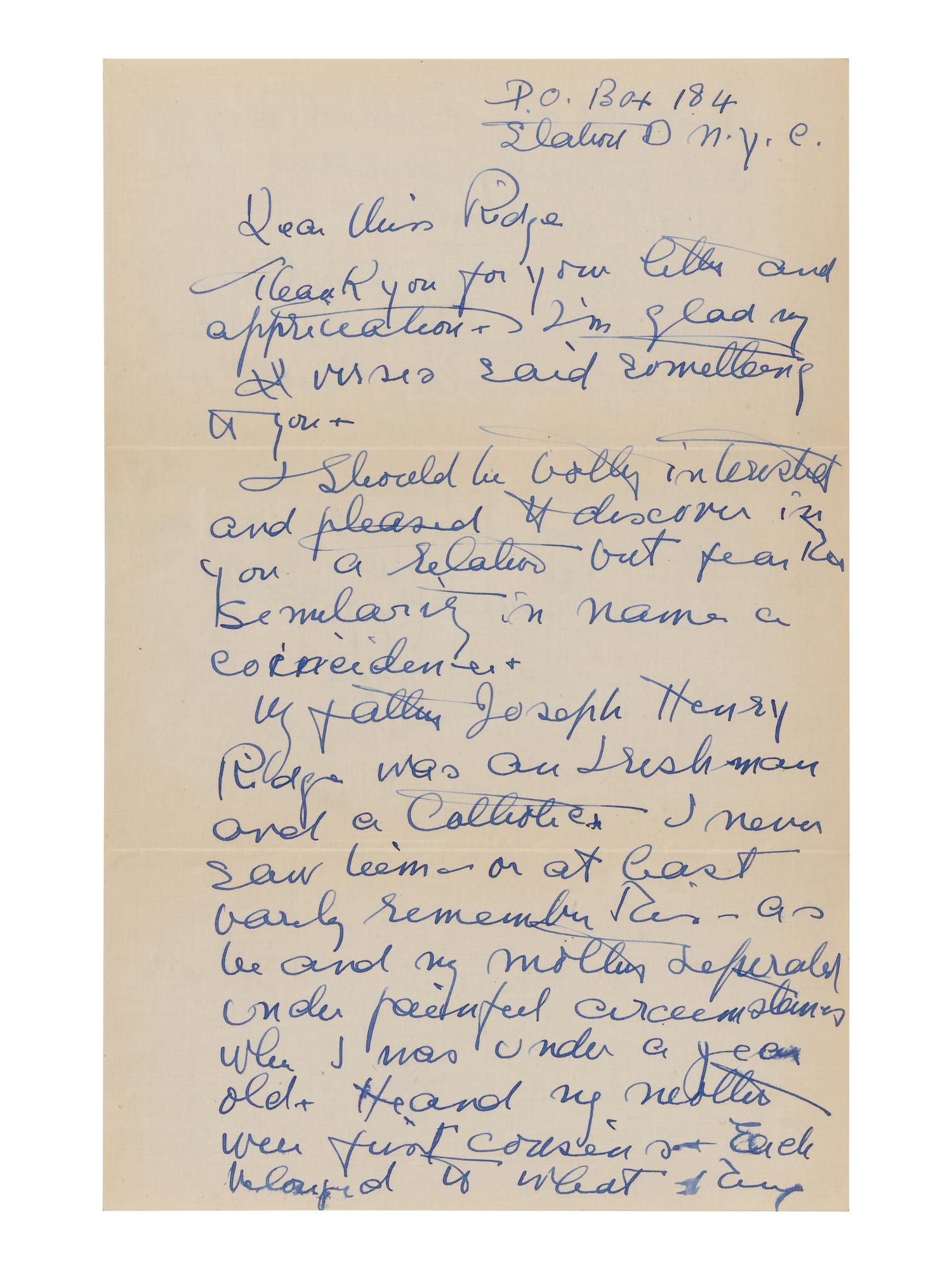 RIDGE, Lola (1873-1941). The Ghetto and Other Poems . New York: B.W. Huebsch, 1918.