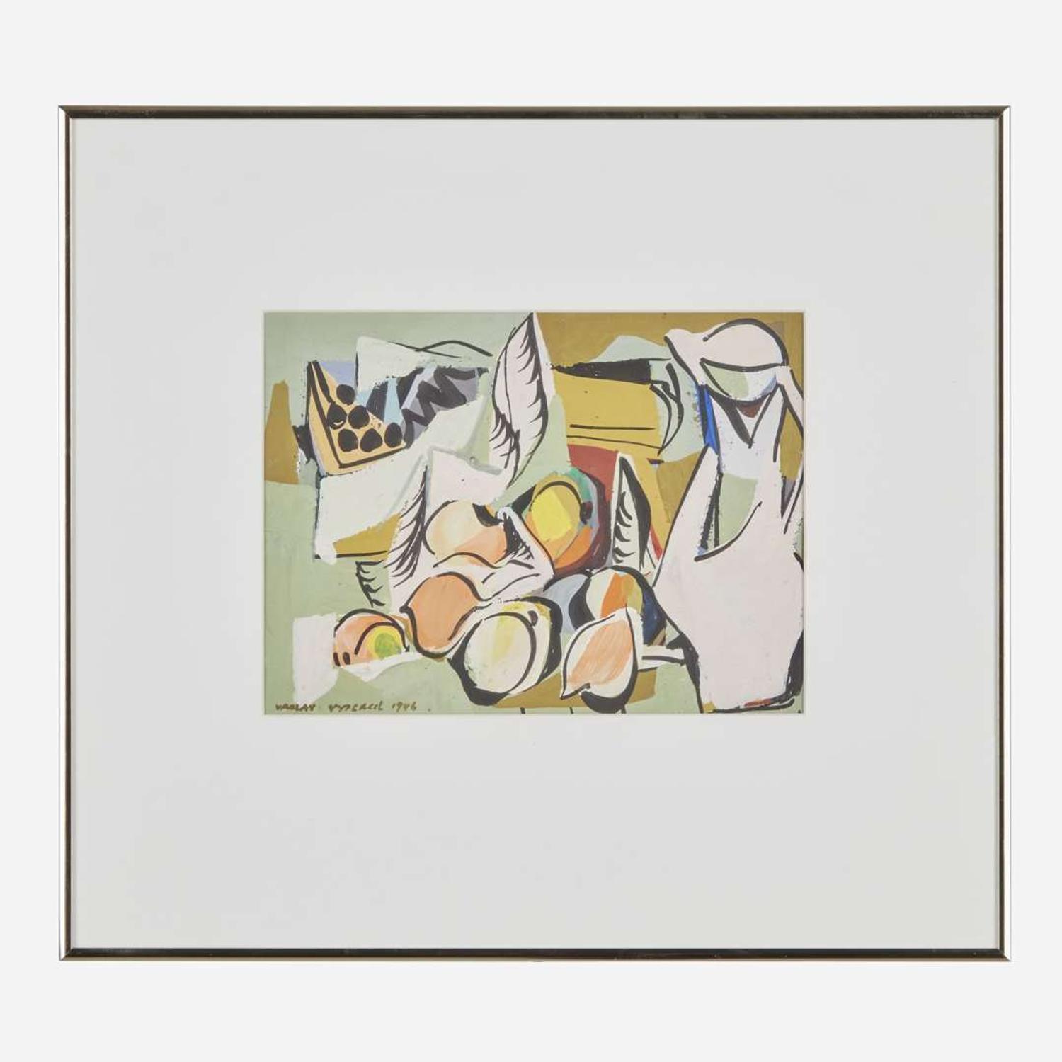 Vaclav Vytlacil (American, 1892-1984) Still Life