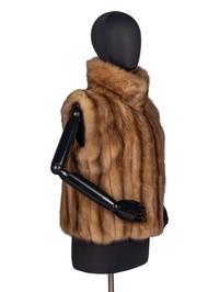 Michael Kors Natural Sable Fur Vest