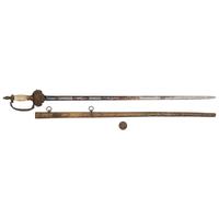 Lady Liberty Hilt Horstmann Presentation Militia Officer's Sword of Captain Charles Swearingen given by Secretary of War Simon Cameron