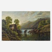 Edmund Darch Lewis (American, 1835-1910) The Old Mill Stream