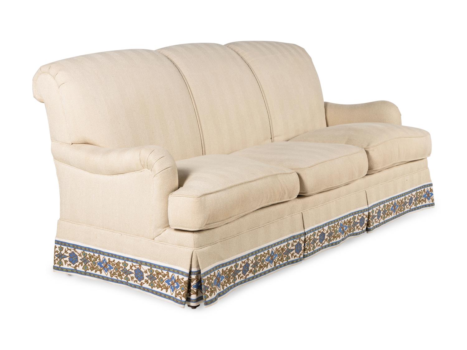 A Kravet Cape May Upholstered Sofa