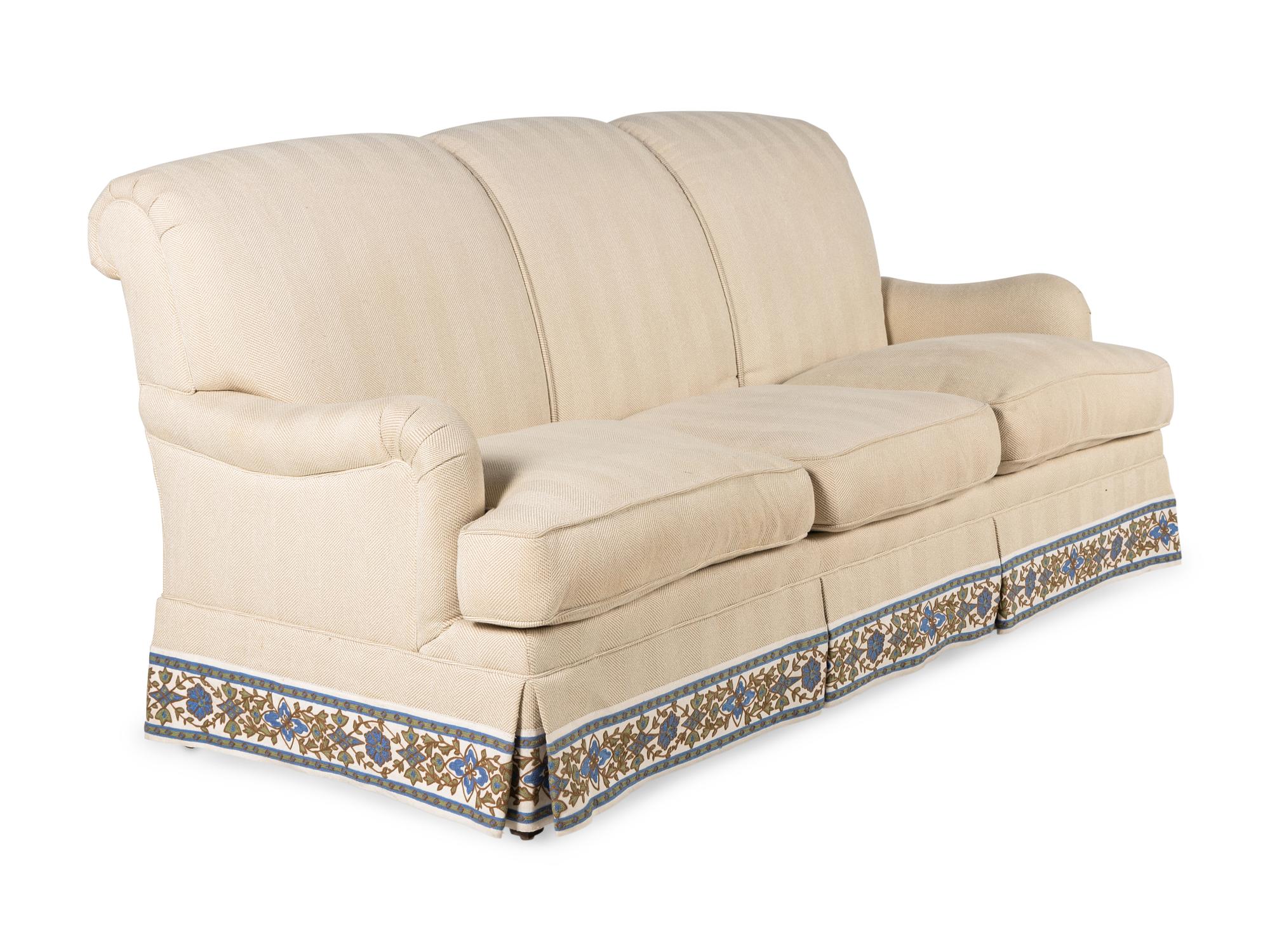 A Kravet Cape May Upholstered Sofa