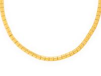 GURHAN, HIGH-KARAT YELLOW GOLD BARREL LINK NECKLACE