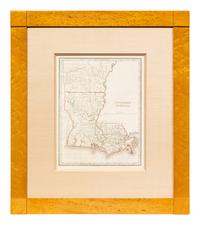 Five Framed Maps Pertaining to Louisiana and the Surrounding States
