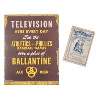 [Baseball] Group of 2 Items Related to Early Philadelphia Baseball