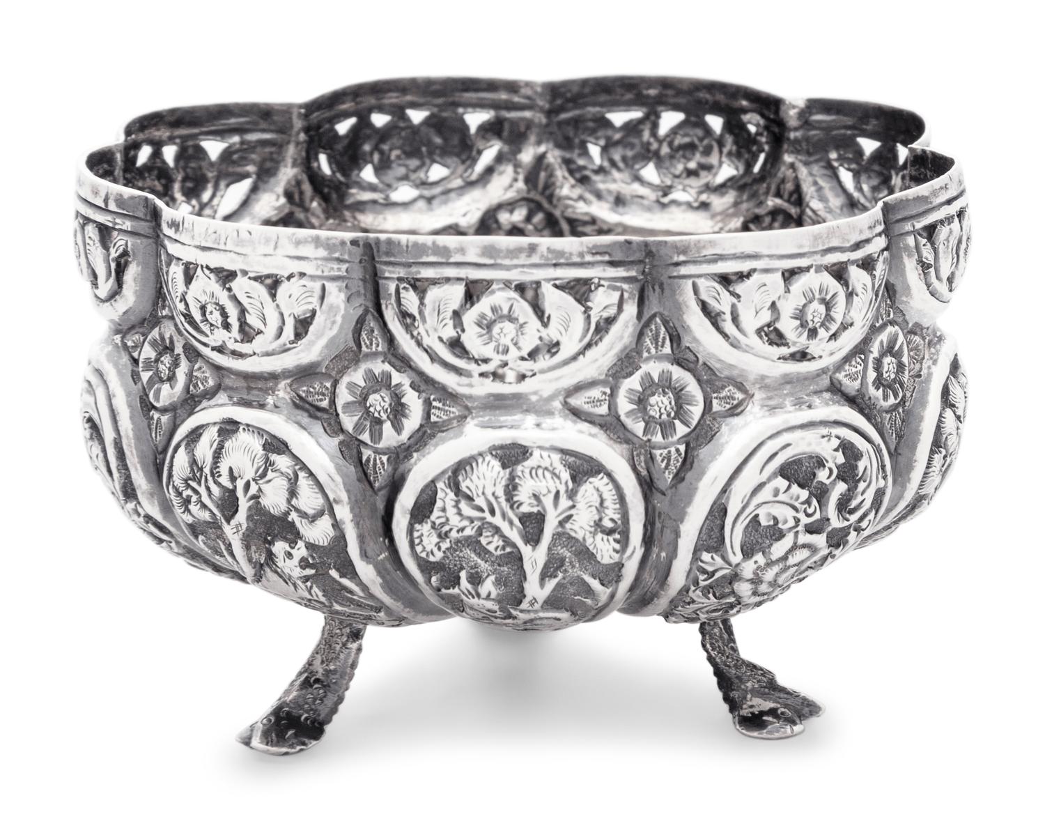 A Continental Silver Footed Bowl