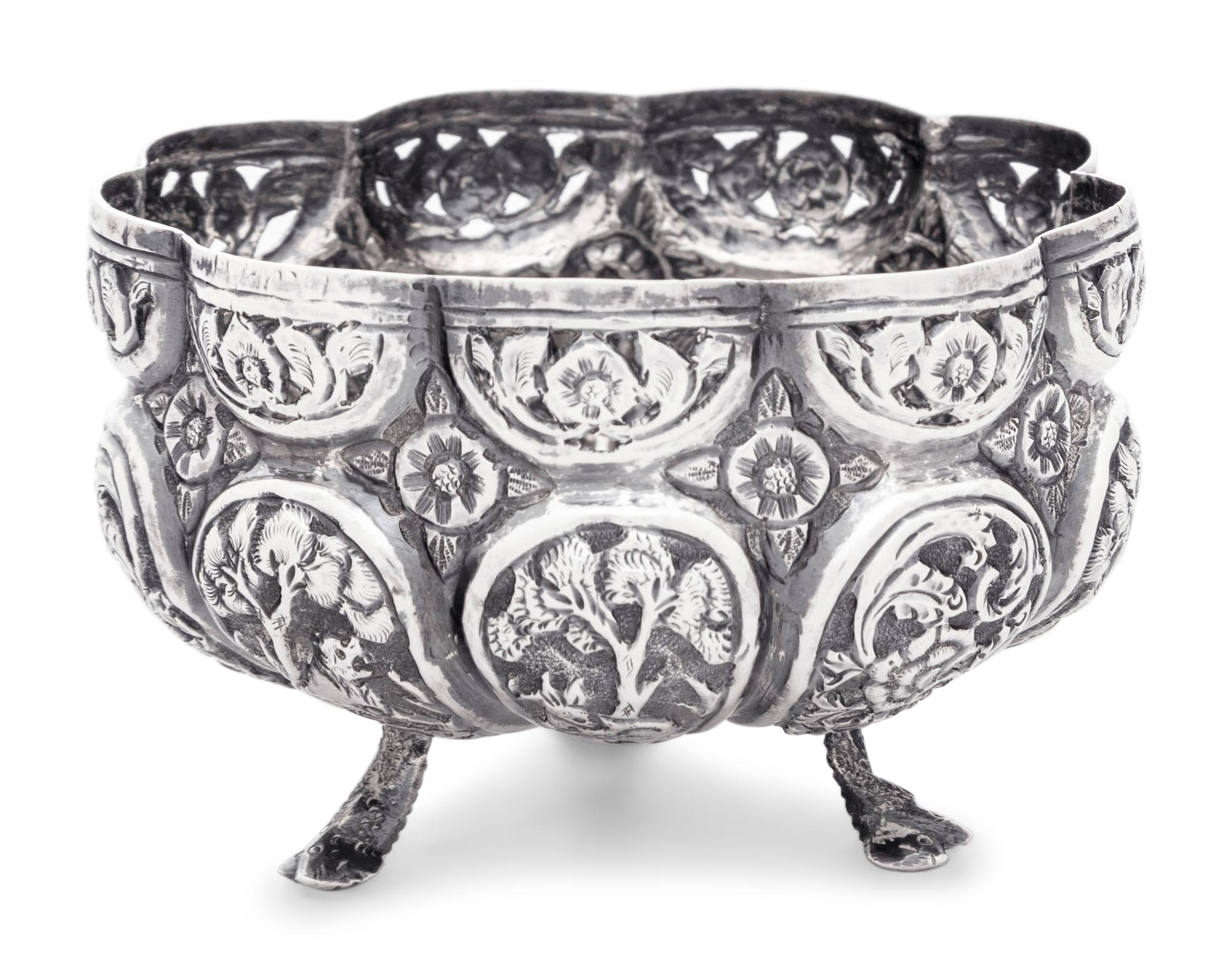 A Continental Silver Footed Bowl