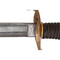G.W. Simons & Bro. Retailed Collins Model 1850 Foot Officer's Sword Presented to Capt. Joseph Vaughan - 106th PA Volunteers