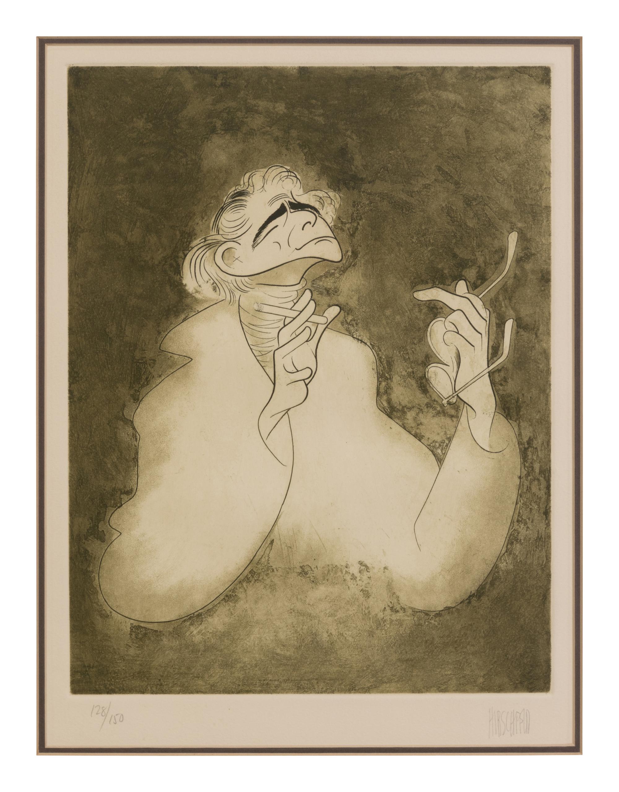 Al Hirschfeld (American, 1903-2003)
