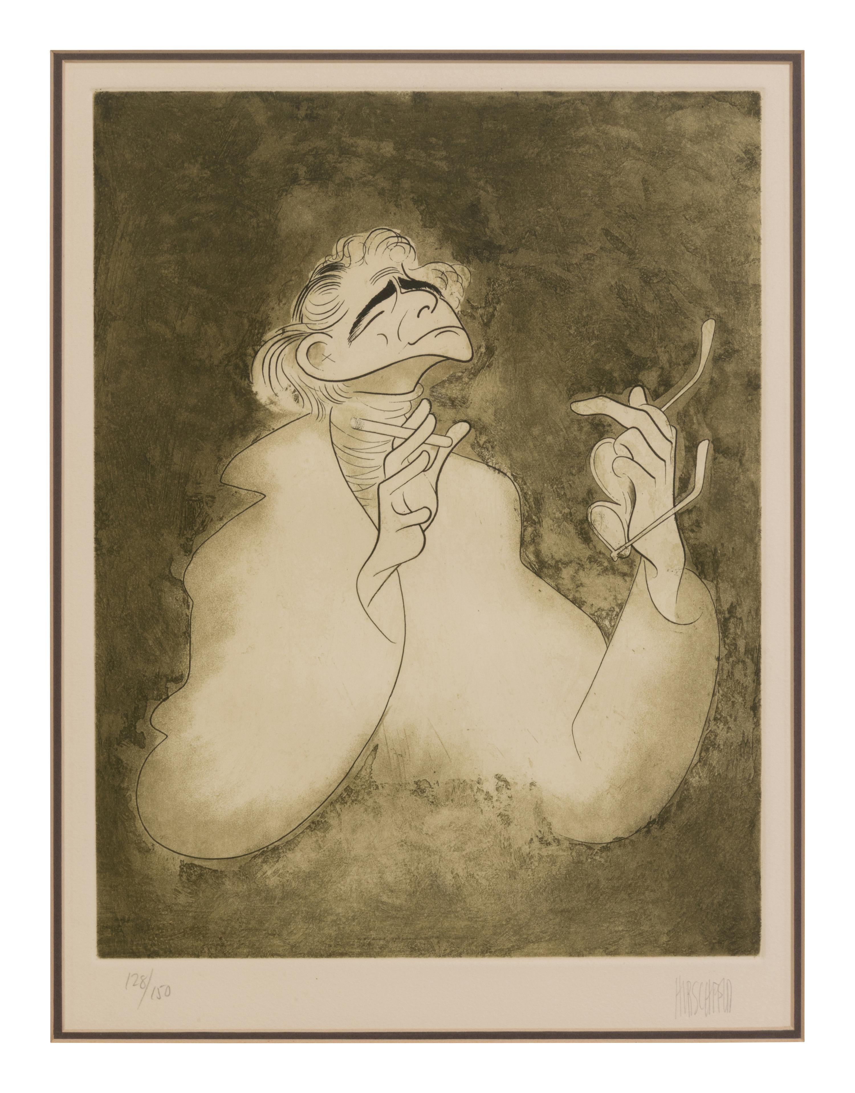 Al Hirschfeld (American, 1903-2003)