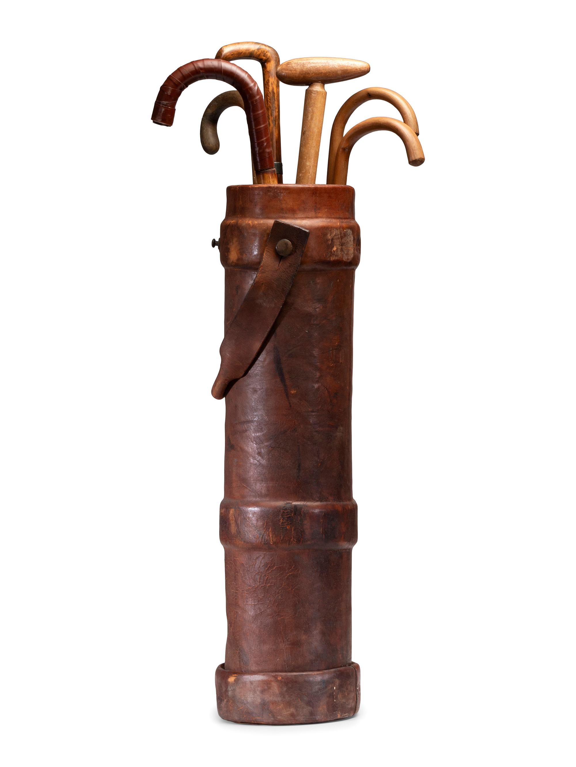 Nine Carved Wood Walking Sticks and Batons