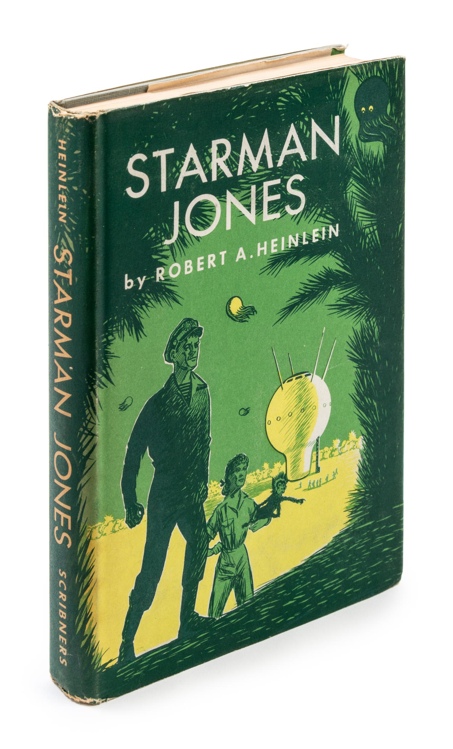 HEINLEIN, ROBERT A. Starman Jones. New York, 1953. Review copy, signed.