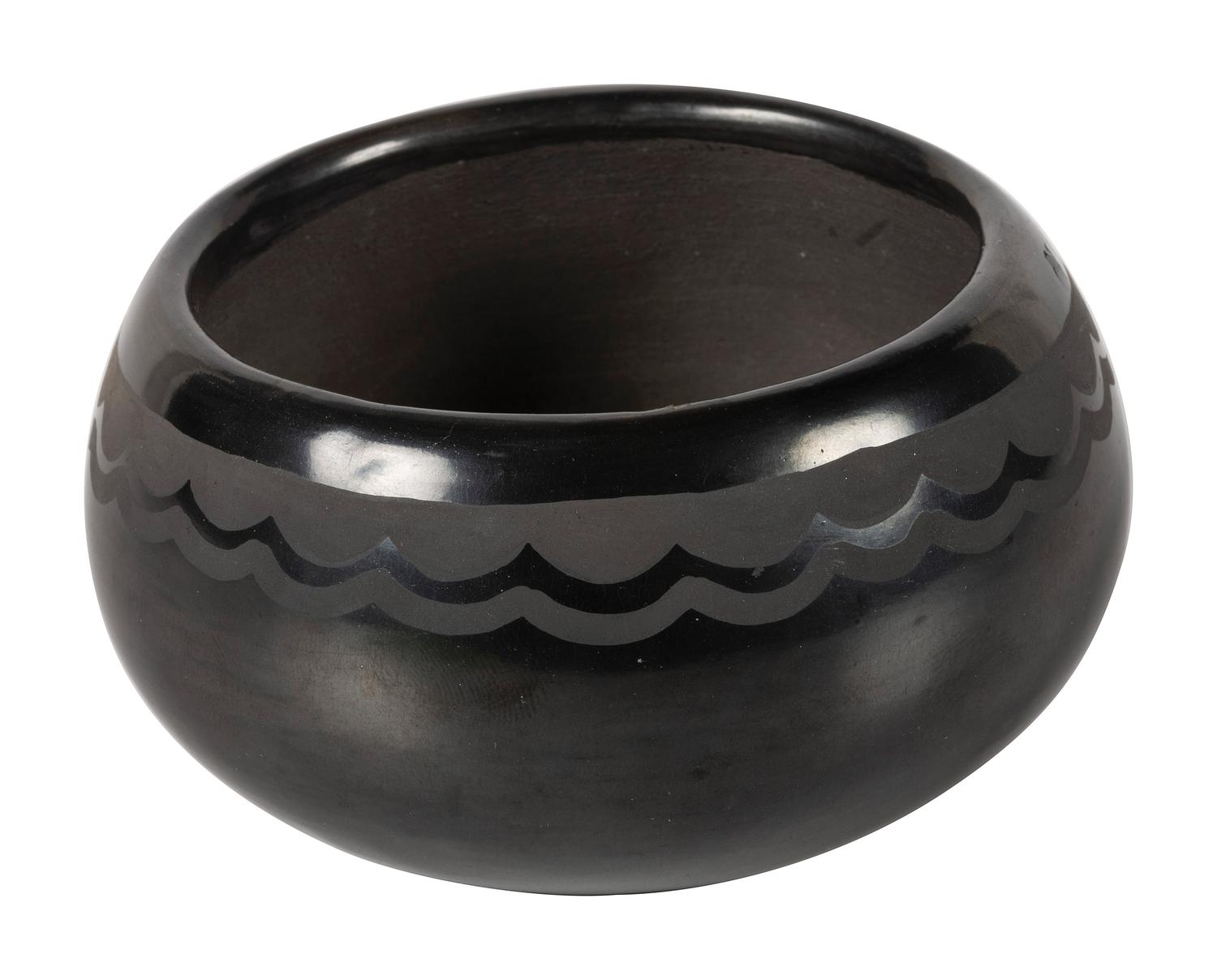 Blackware Pottery Bowl