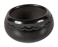 Blackware Pottery Bowl