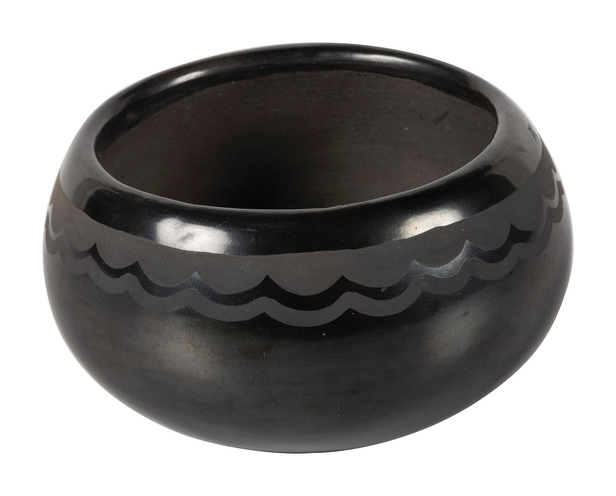 Blackware Pottery Bowl