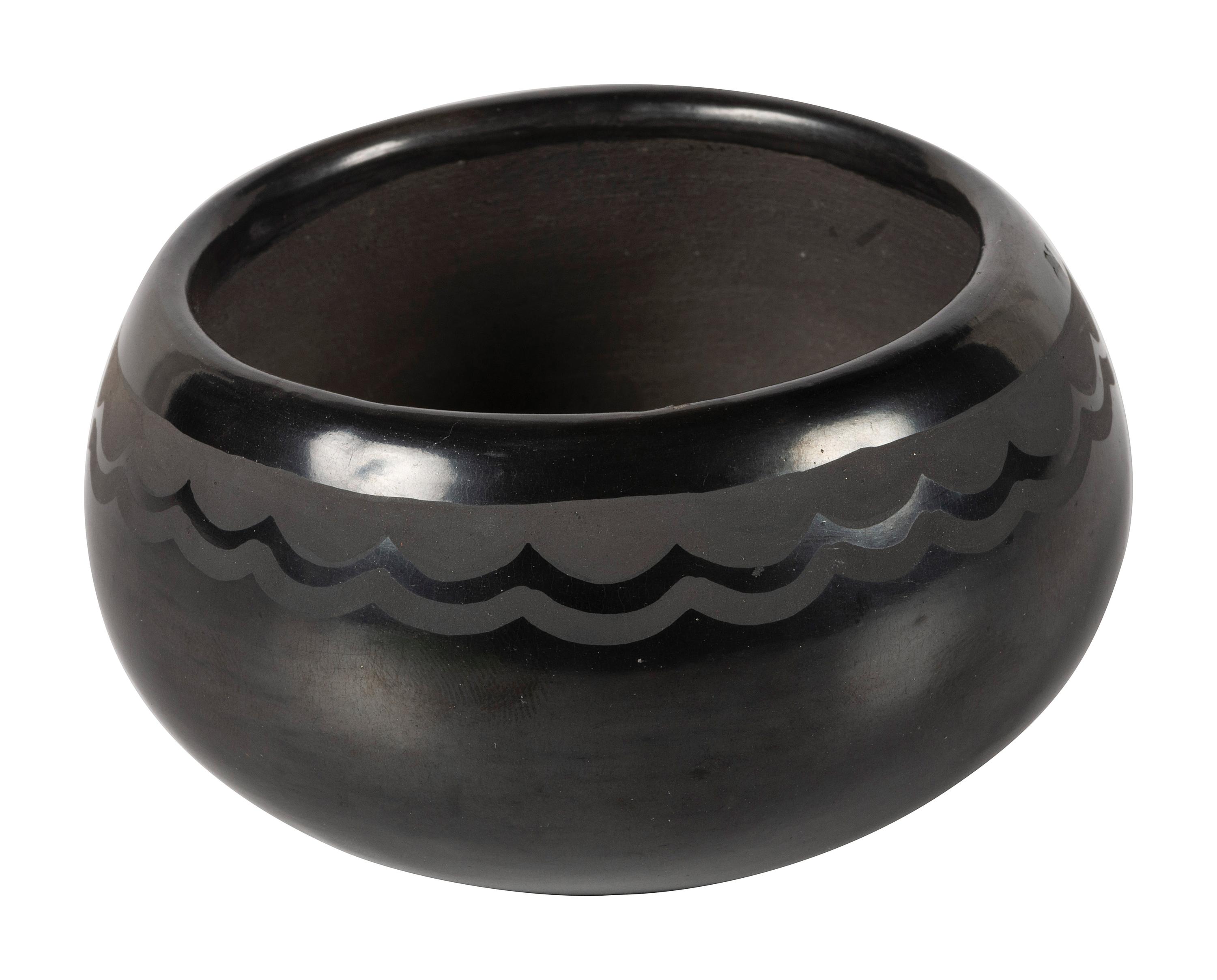 Blackware Pottery Bowl