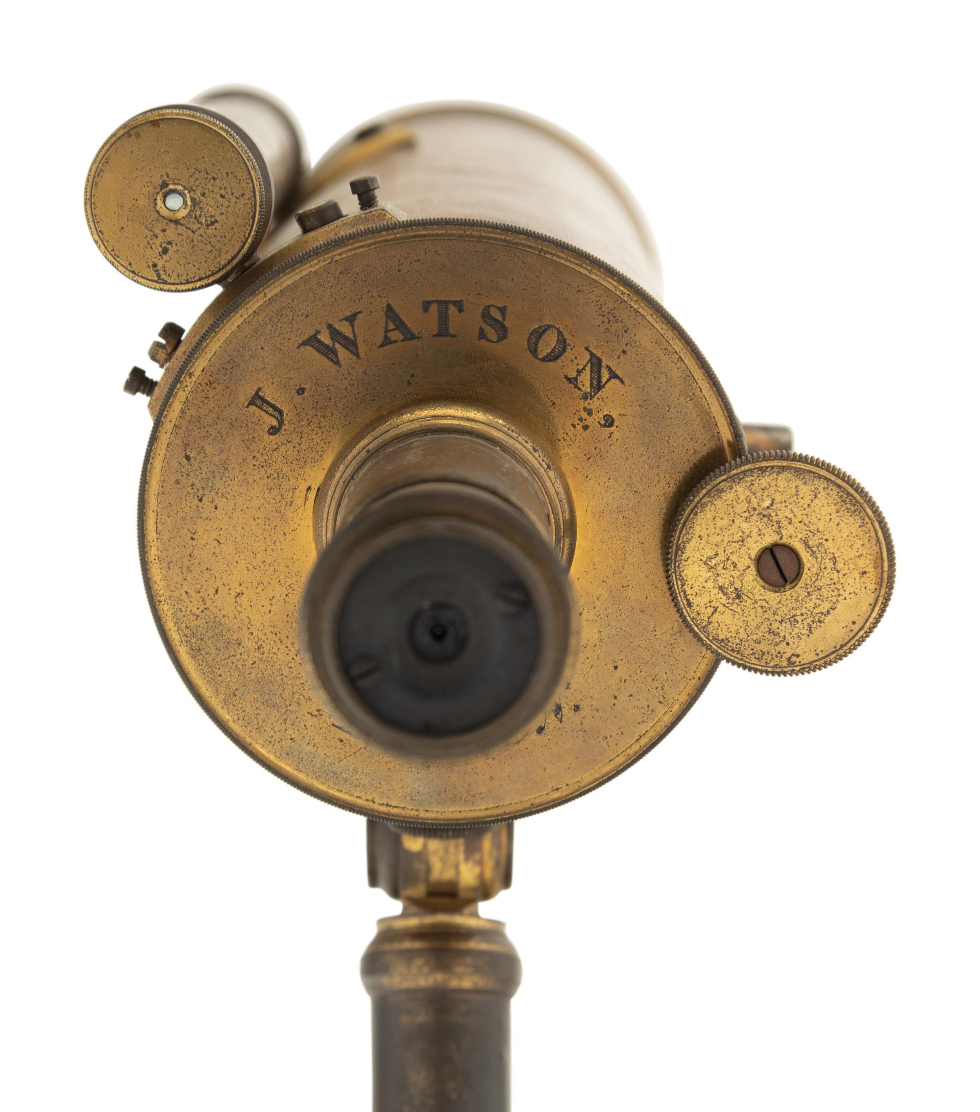 An English Brass 2 3/4-Inch Reflecting Telescope