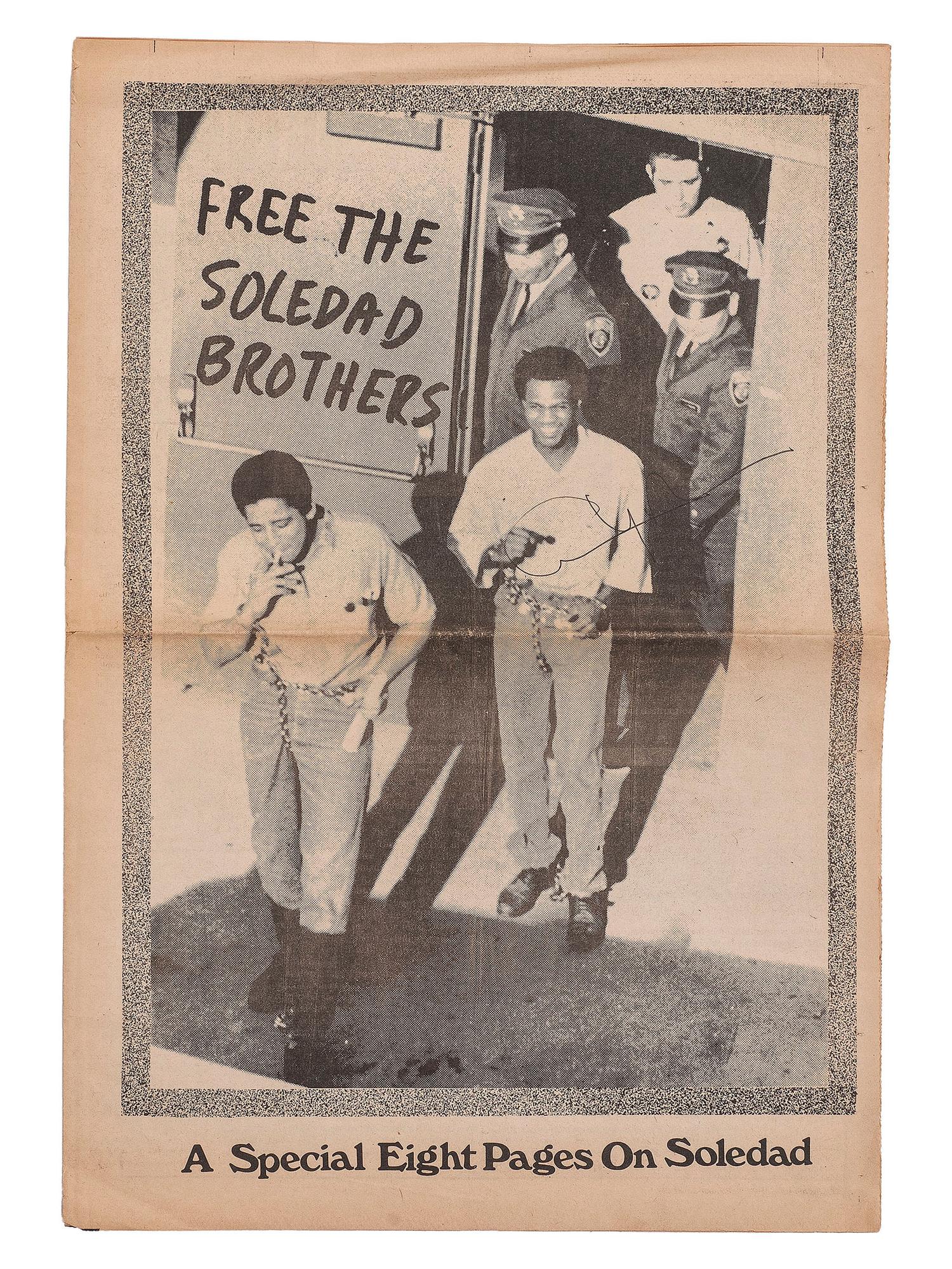 [CIVIL RIGHTS] -- [SOLEDAD BROTHERS]. Liberated Guardian. [San Francisco & New York]: ca 1970-1971.