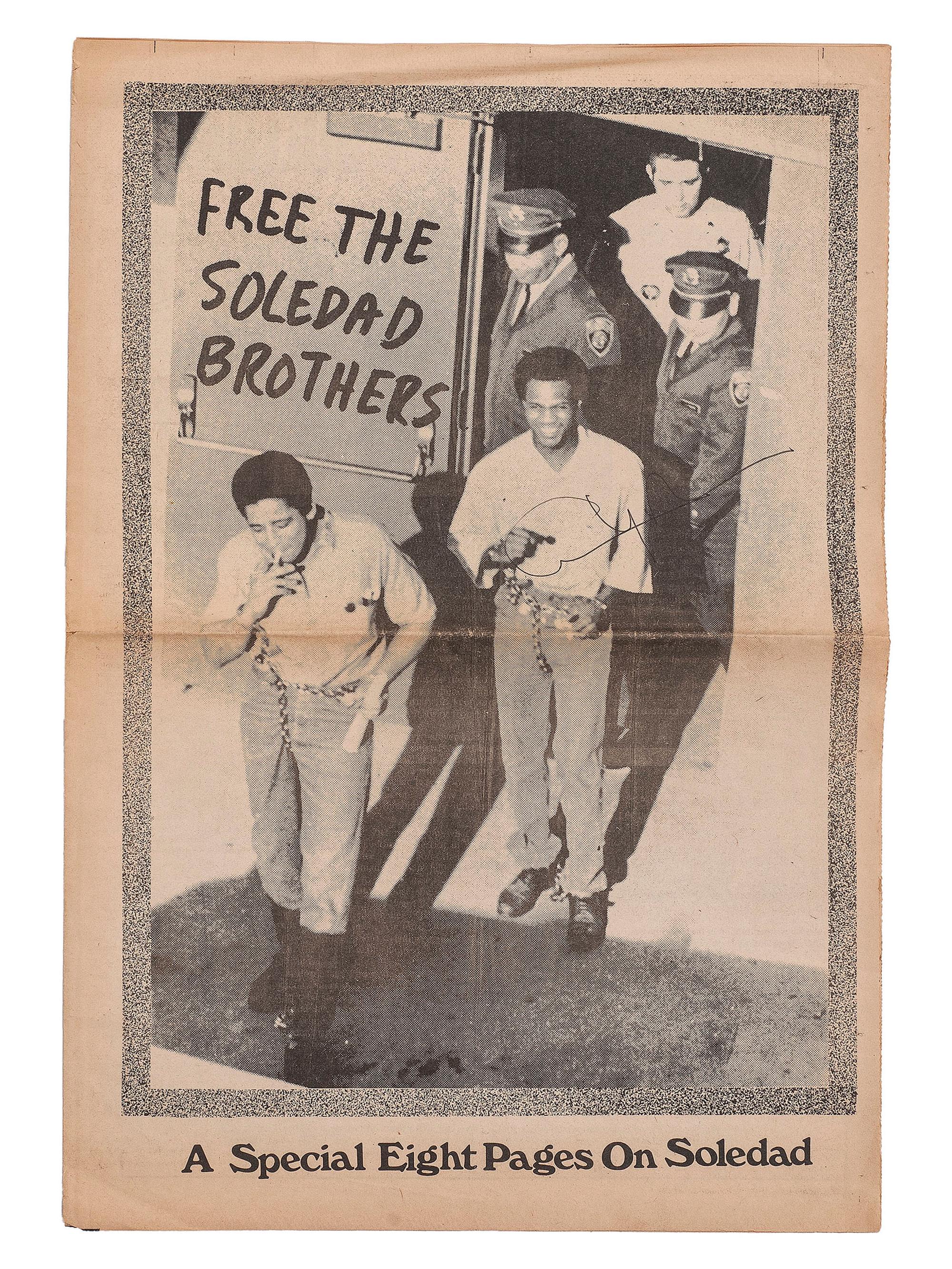 [CIVIL RIGHTS] -- [SOLEDAD BROTHERS]. Liberated Guardian. [San Francisco & New York]: ca 1970-1971.