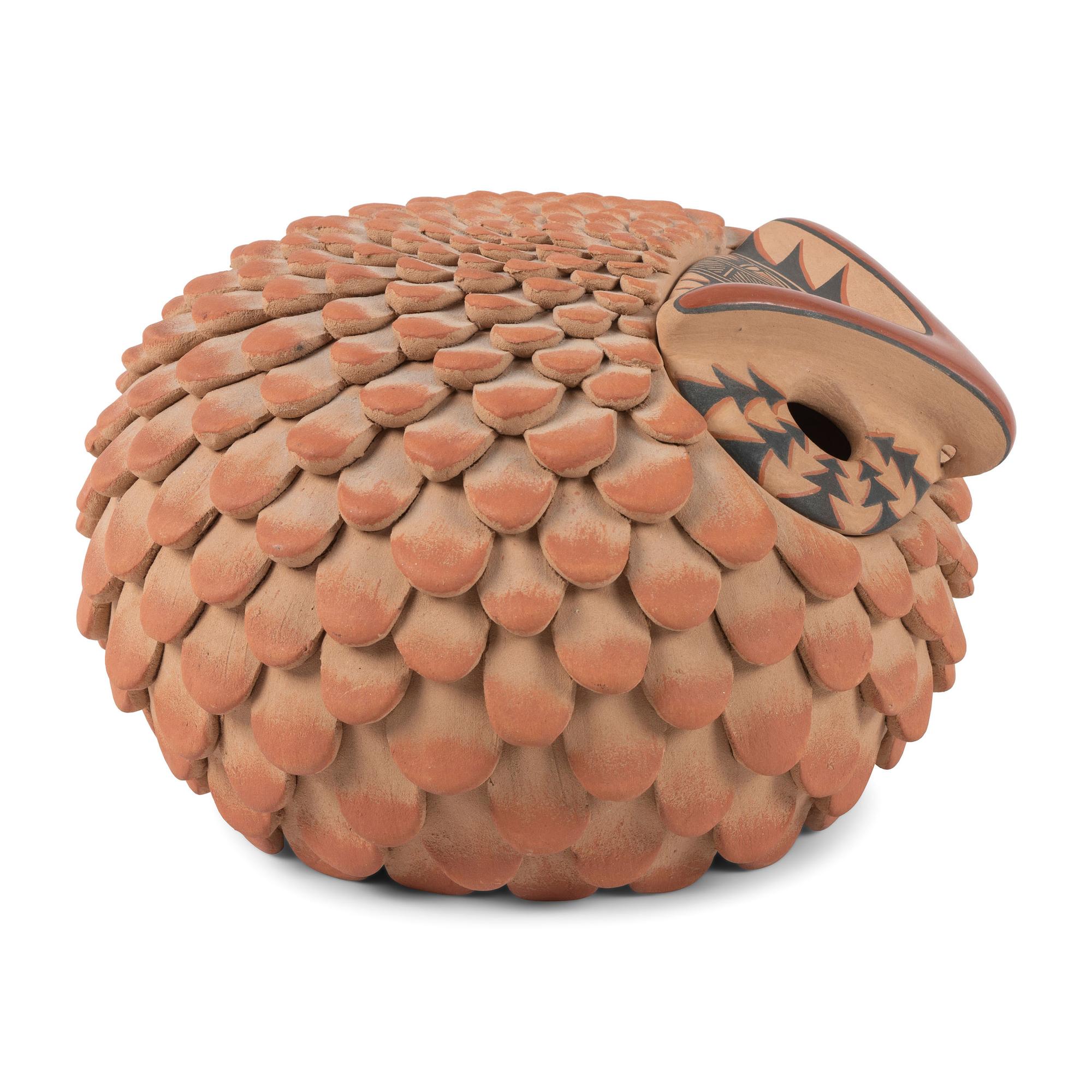 Owl Lidded Seed Jar