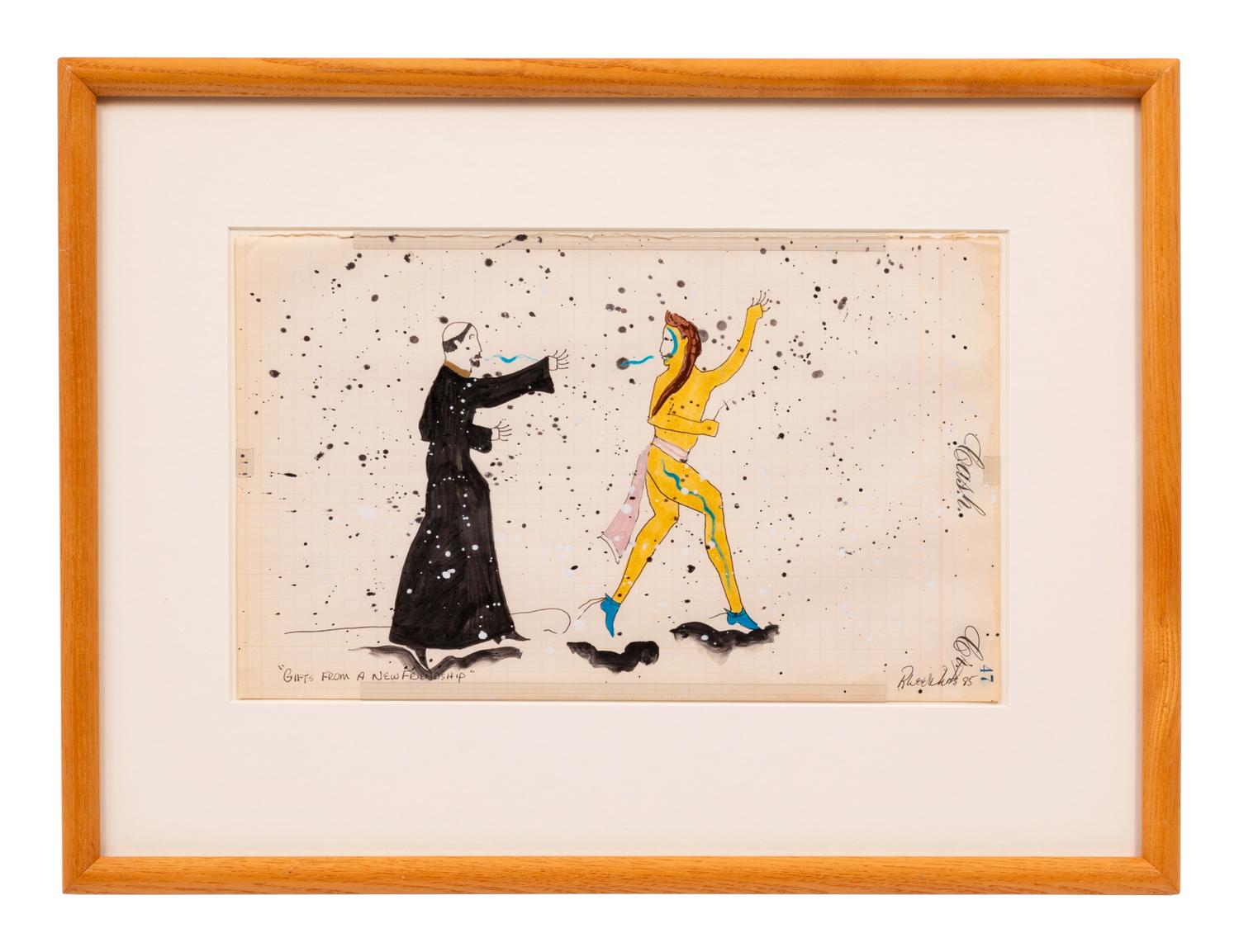 Paintings on Ledger
