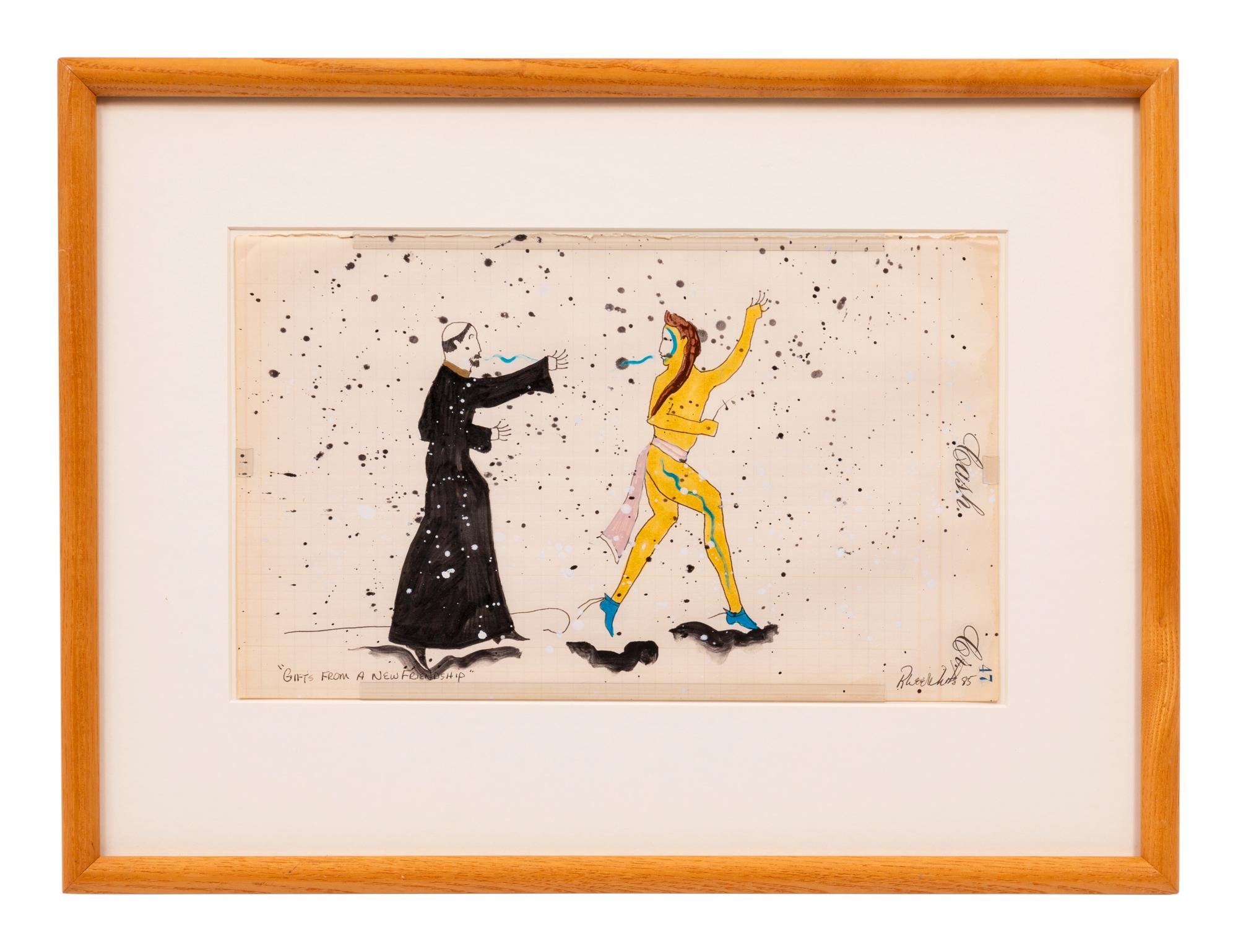Paintings on Ledger