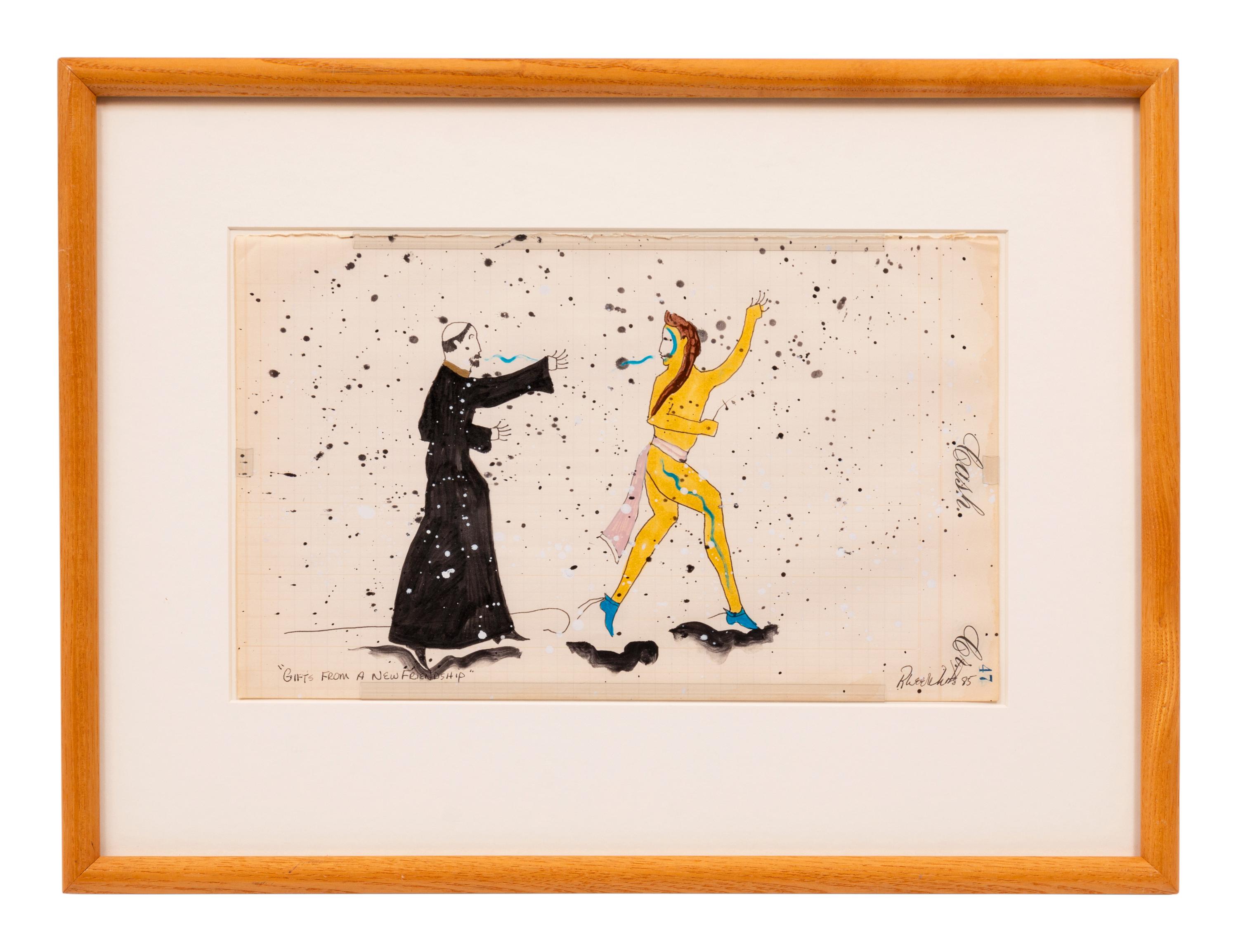 Paintings on Ledger