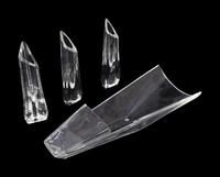A Baccarat Glass Bowl and Three Baccarat Vases