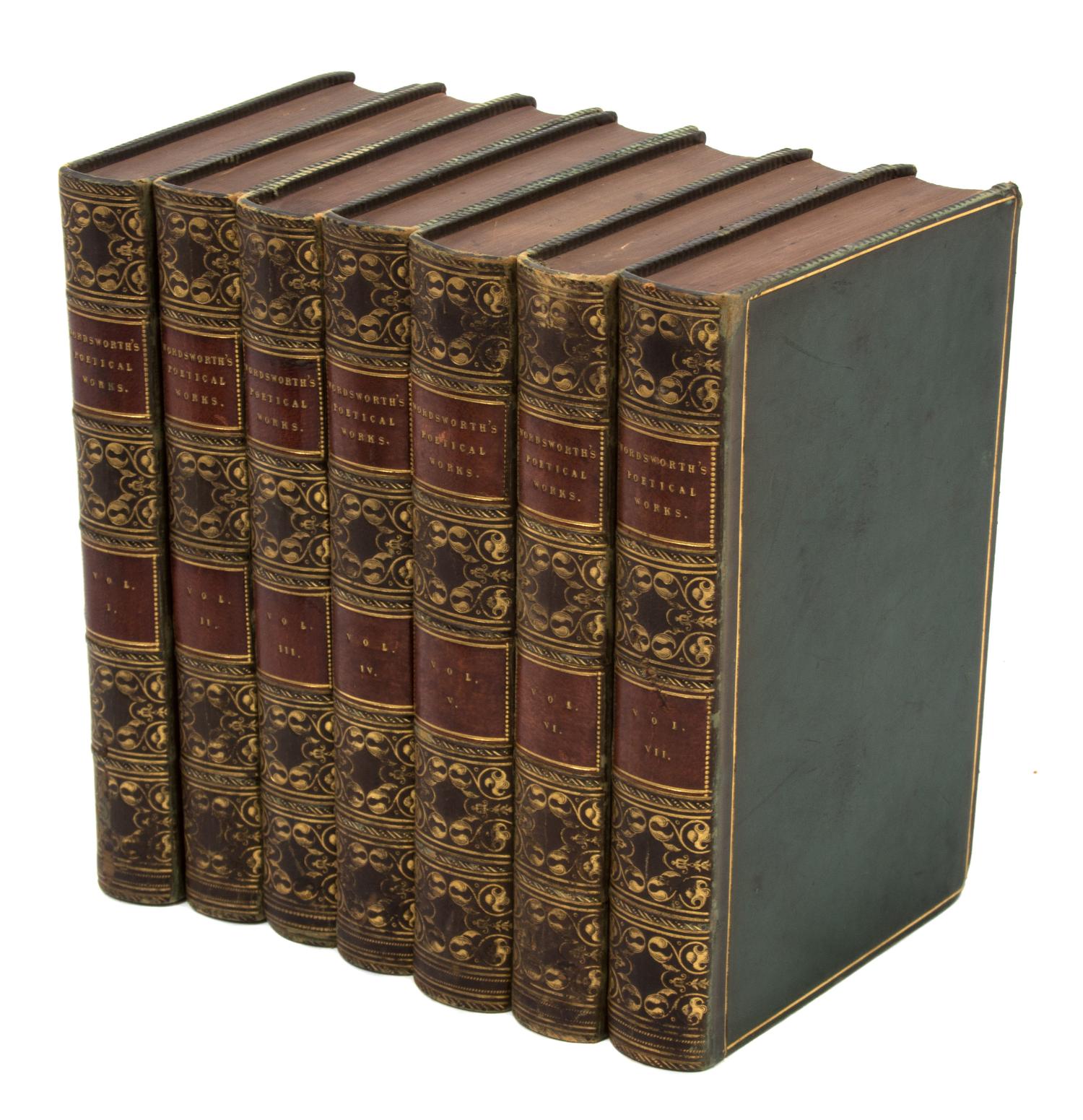 A Collection of Fifty-Six Miscellaneous Leather Bound Volumes — 20TH CENTURY