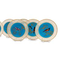 A Set of Ten Minton Porcelain Reticulated Plates