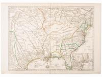 [MAPS & ATLASES -- MISSISSIPPI RIVER]. DEZAUCHE, J.A. (fl. 1780-1838) after Guillaume DELISLE (1675-1726). Carte de la Louisiane et du Cours du Mississipi avec les Colonies Anglaises. Paris: Dezauche, [1782].