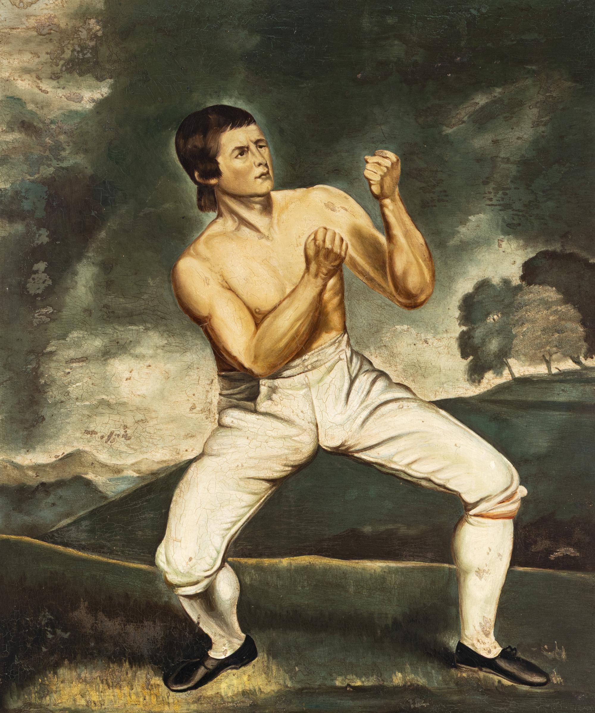 After John Hoppner (English, 1758-1810) — Richard Humphrys, the Boxer