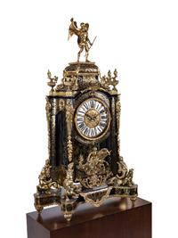 A Louis XV Style Boulle Marquetry Bracket Clock