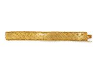 A 14 Karat Yellow Gold Surprise Wristwatch, Jean Claude,